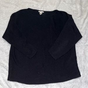 H&M basic black sweater